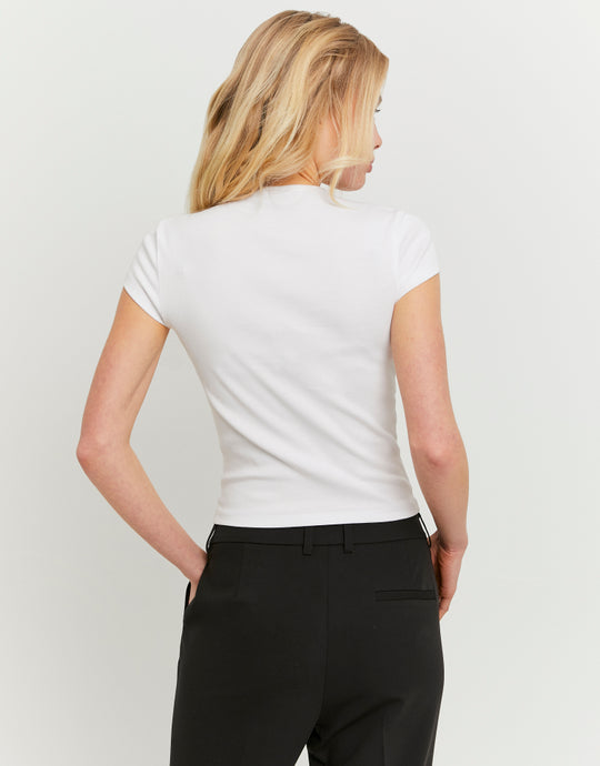 Printed T-Shirt | White