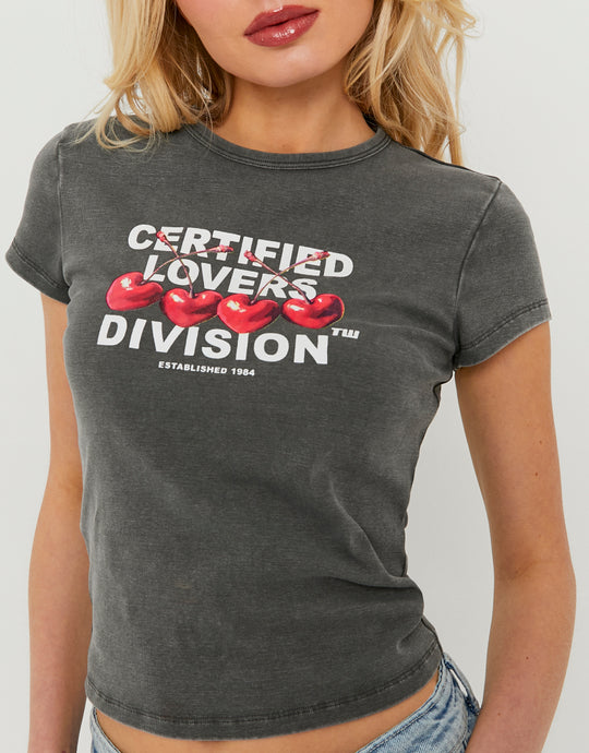 Printed T-shirt | Grey
