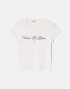 Printed T-shirt | White