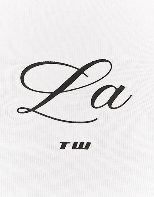 Printed T-shirt | White