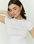 Printed T-Shirt | White