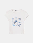 T-shirt with Print | White