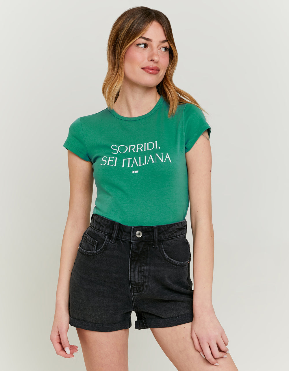 T-shirt with Print | Green