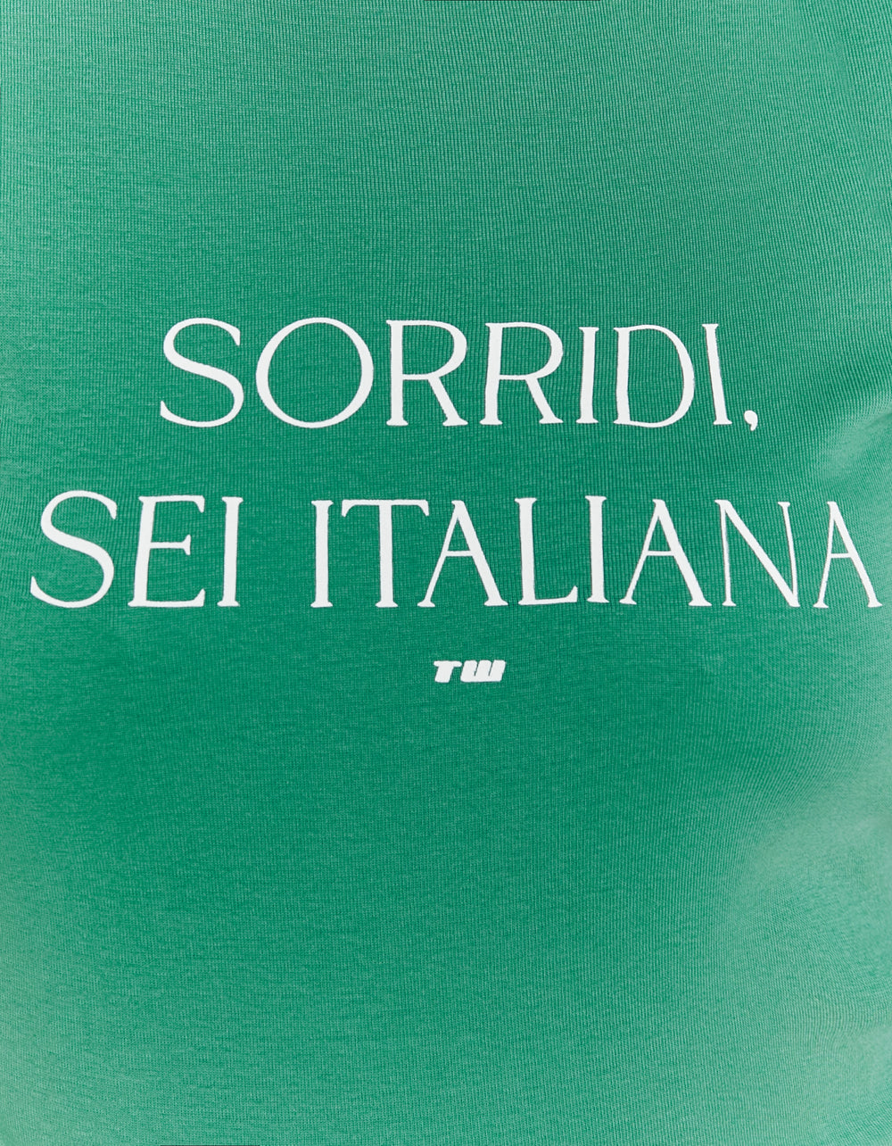 T-shirt with Print | Green