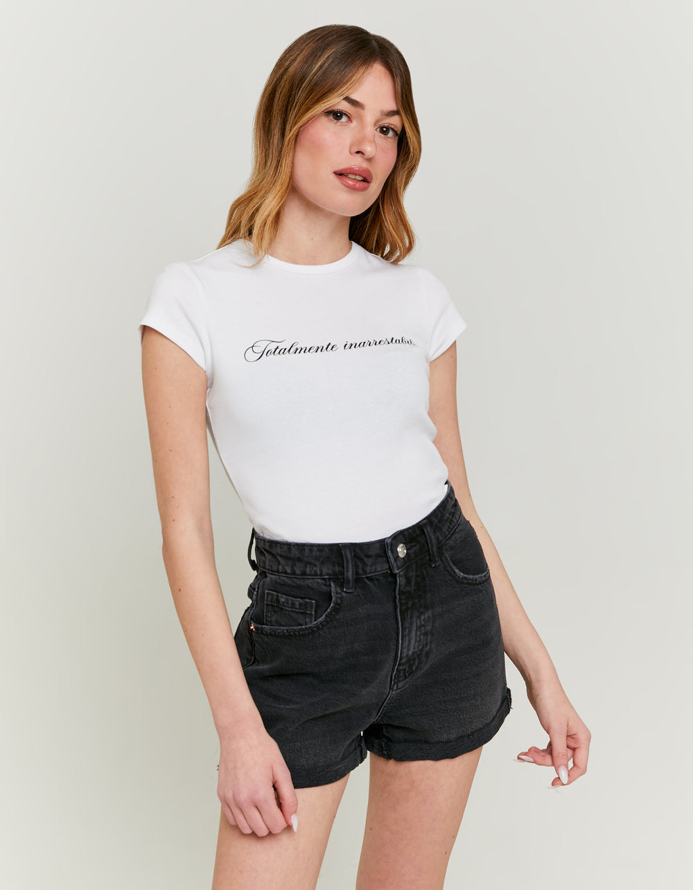 T-shirt with Print | White
