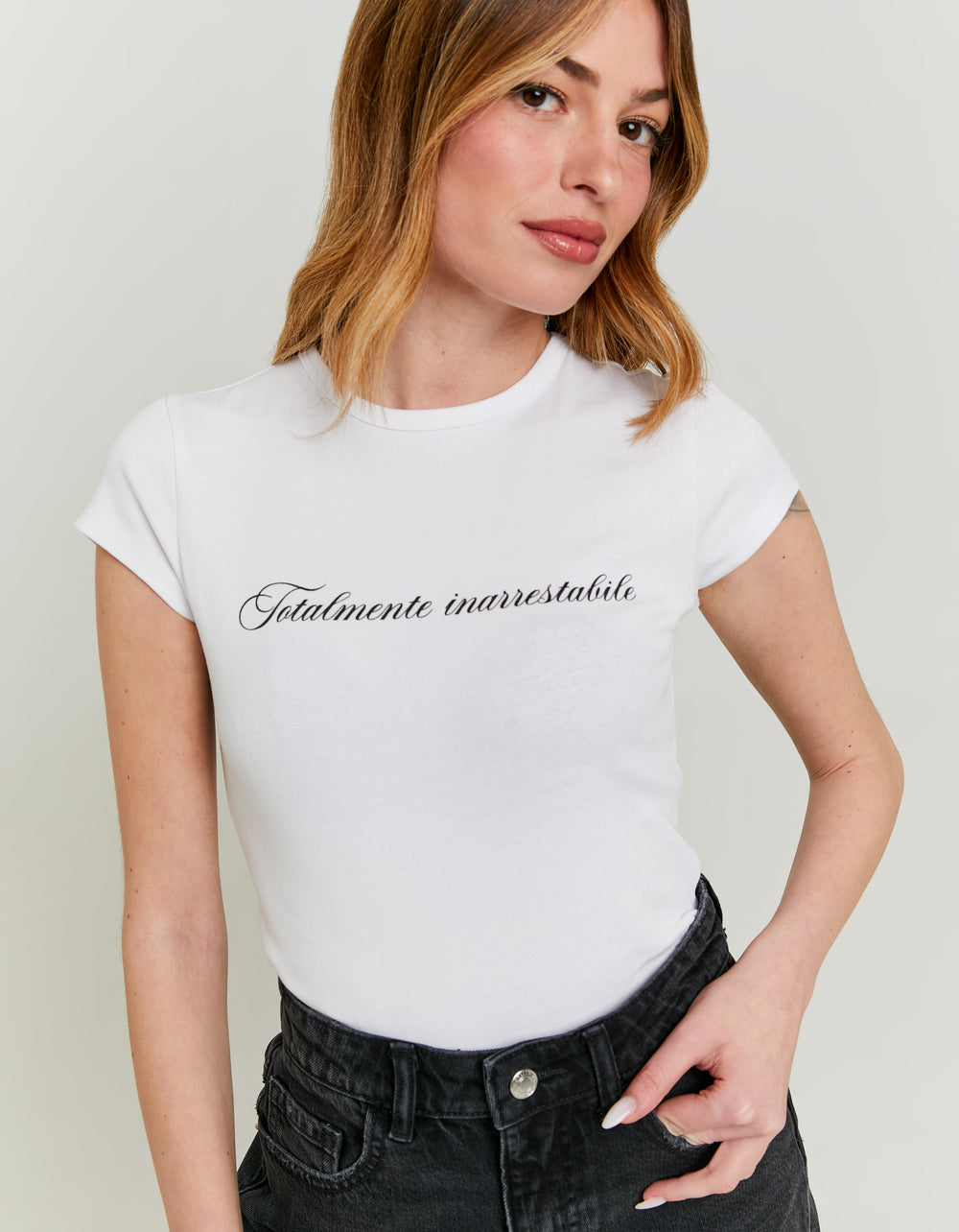 T-shirt with Print | White