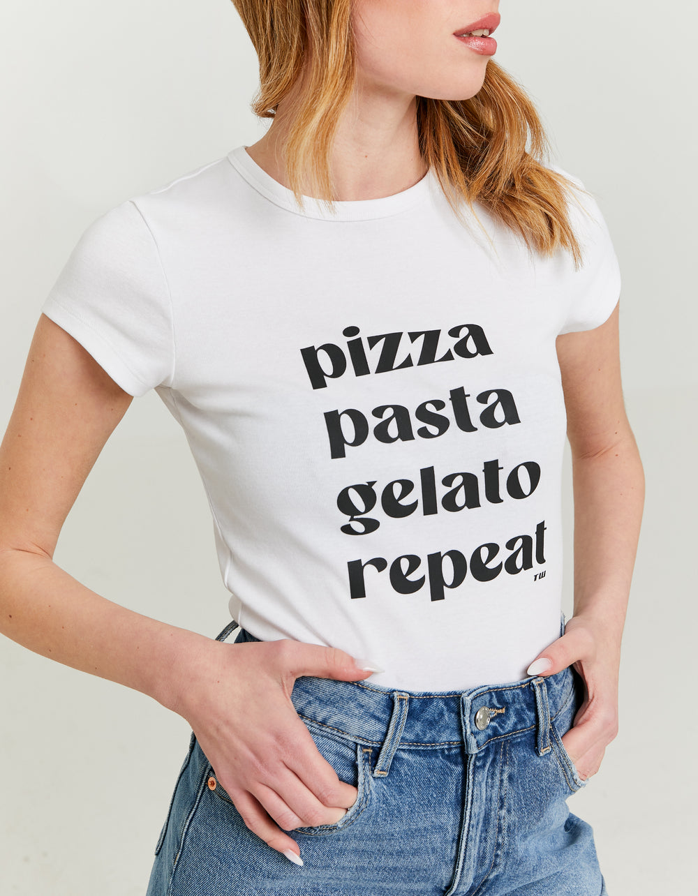 T-shirt with Print | White