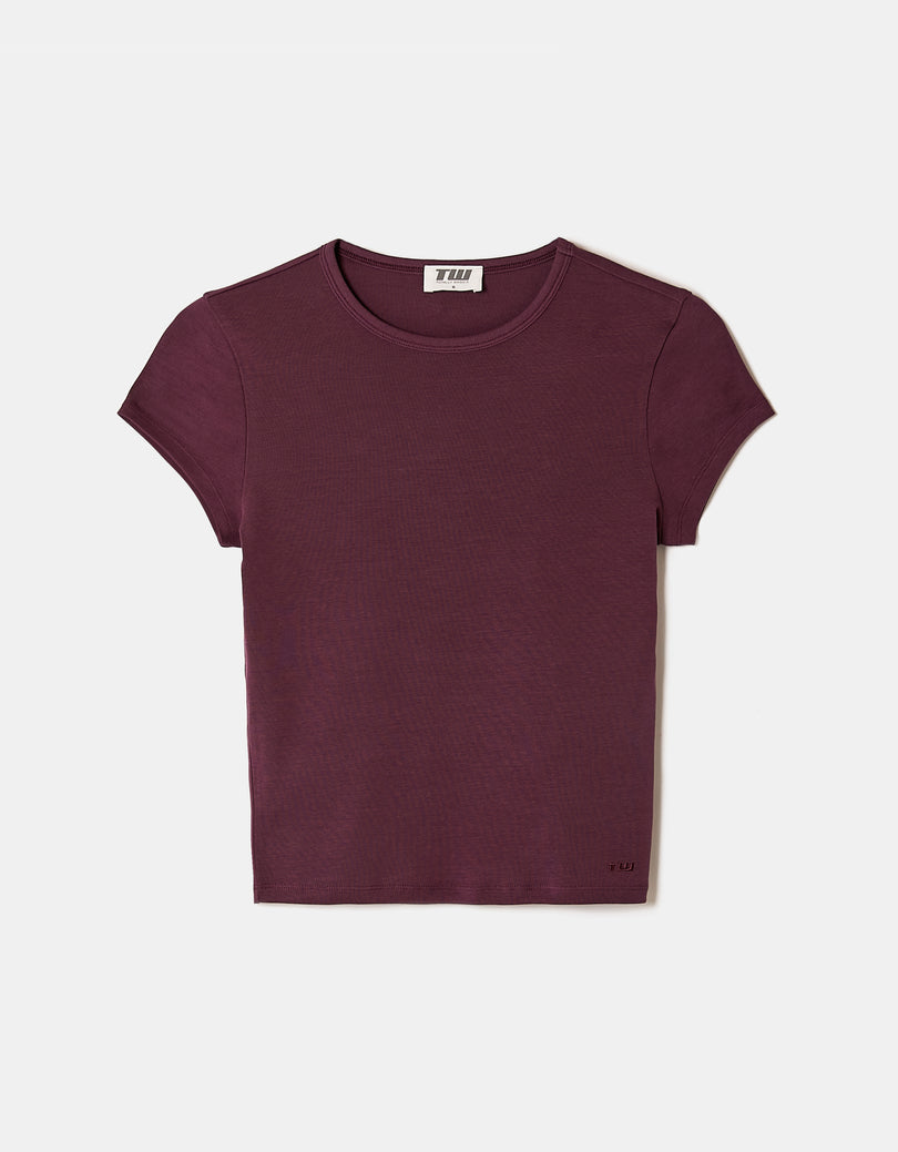 Basic T-shirt | Bordeau