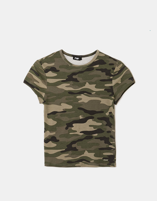 Printed T-Shirt | Camouflage