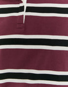 Striped T?Shirt With Long Sleeves | Bordeau