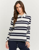 Striped Polo | Off White