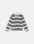 Striped Polo | Off White