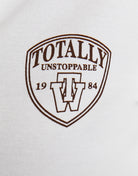 Printed Polo T-shirt | White