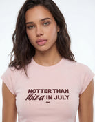 Printed T-Shirt | Pink