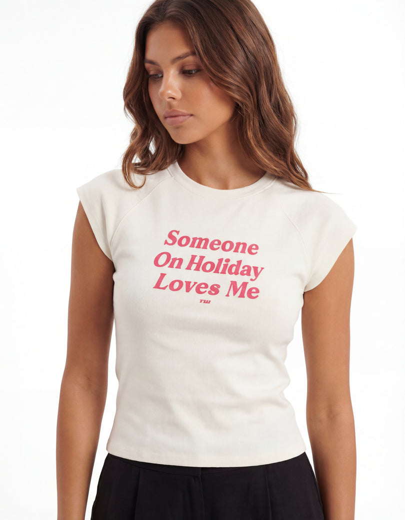 Printed T-Shirt | Off White