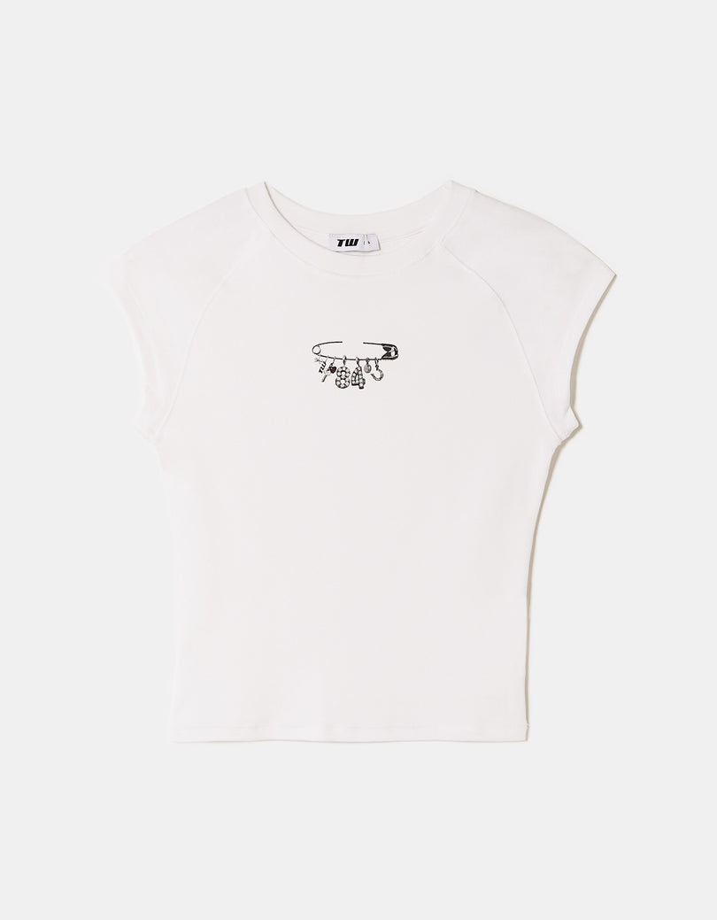Printed T-Shirt | Pink
