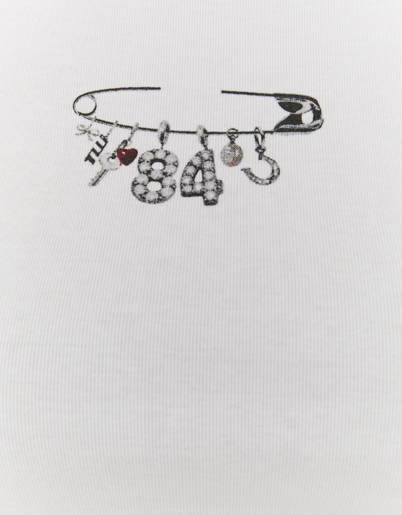 Printed T-Shirt | Pink