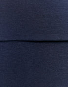 Off Shoulder T-Shirt | Navy