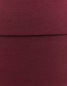 Off Shoulder T-Shirt | Bordeau