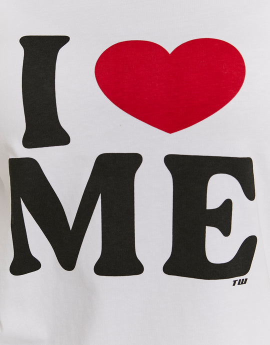 Printed T-shirt | White