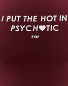 Printed T-shirt | Bordeau