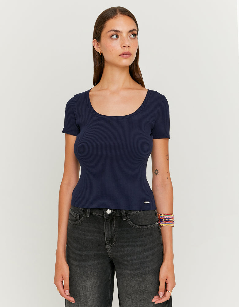 Basic Regular Fit T-shirt | Navy