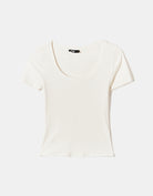Basic Regular Fit T-shirt | Off White