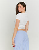 Printed T-shirt | White