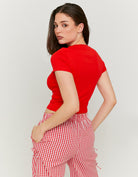 Printed T-shirt | Red