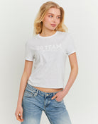 Printed T-shirt | Grey