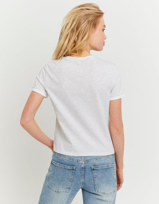 Printed T-shirt | Grey