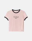 Printed T-shirt | Pink