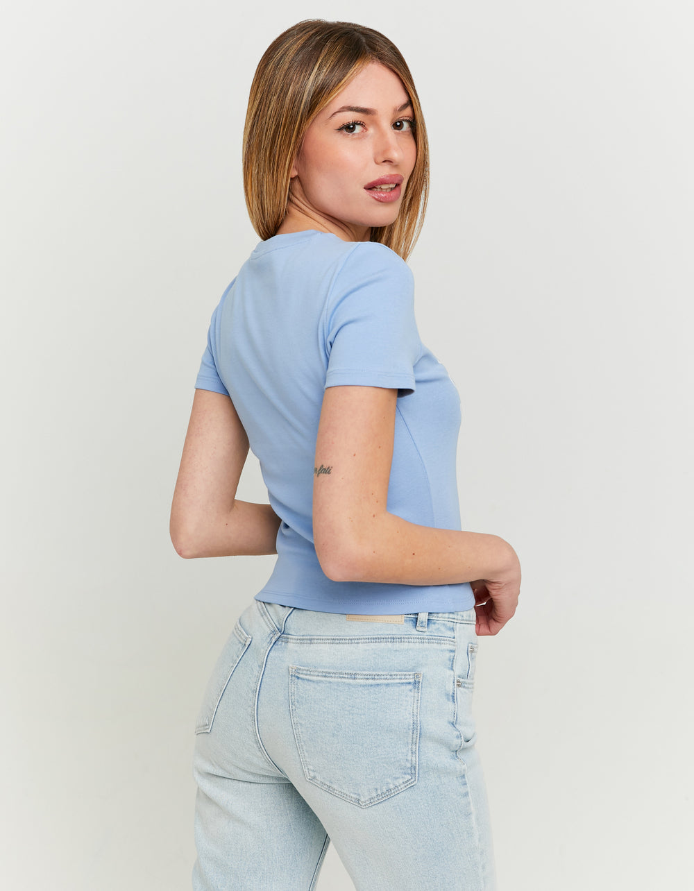 T-shirt with Print | Blue