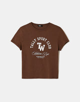 Printed T-Shirt | Brown