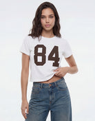 Printed T-Shirt | White