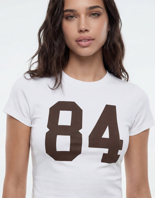 Printed T-Shirt | White