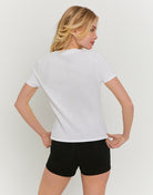 Printed T-shirt | White