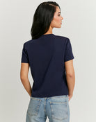 Printed T-Shirt | Navy