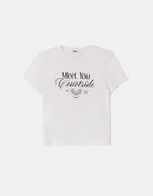 Printed T-Shirt | White