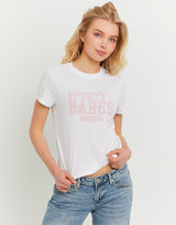 Printed T-Shirt | White