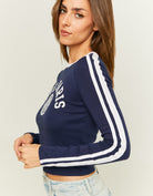 Varsity Style T-Shirt | Navy