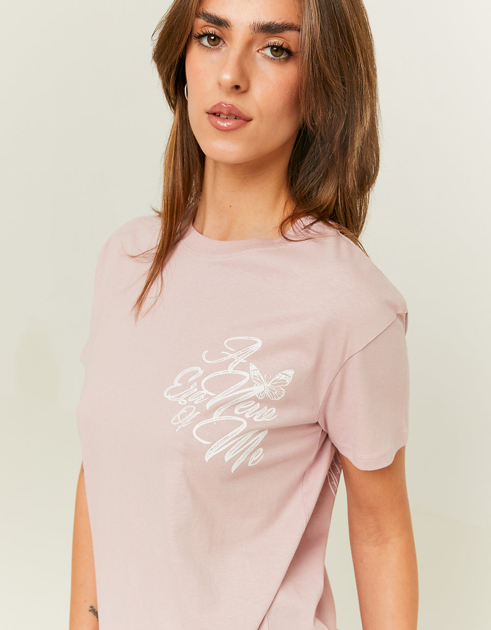 T-shirt with Print | Pink