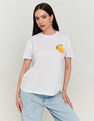 T.Shirt with Print | Off White