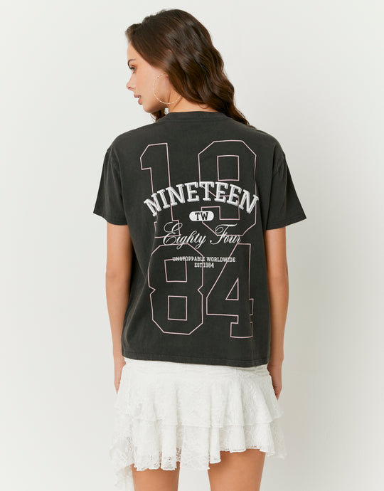 Printed T-Shirt | Grey