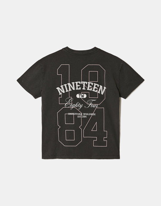 Printed T-Shirt | Grey