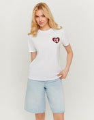 Printed T-Shirt | White