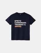 Printed T-shirt | Navy