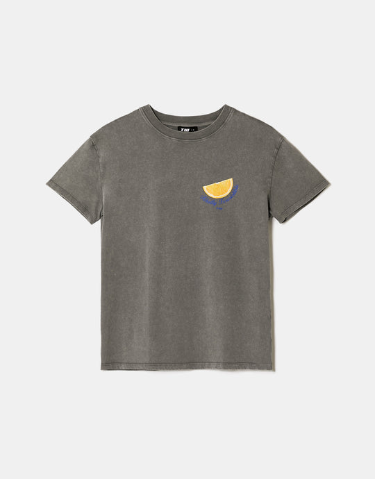 Printed T-shirt | Grey