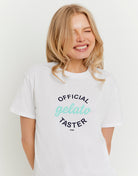 Printed T-shirt | White