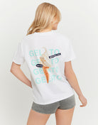 Printed T-shirt | White